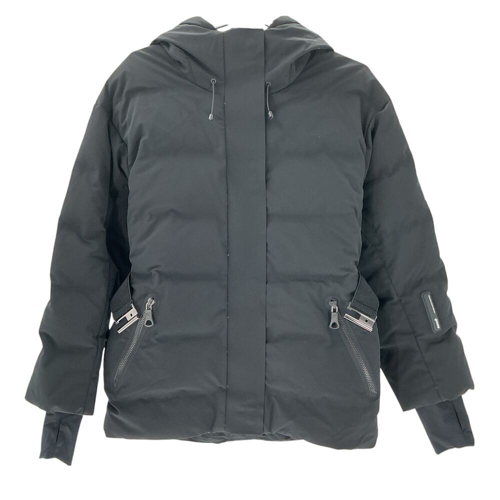 Ienki Ienki Quilted Black Sheena Ski Jacket Size XS - Picture 2 of 4